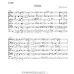 Feline - Sax Quintet (w/ opt. Drums) AATTB
