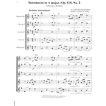 Intermezzo in A Major Op. 118, No. 2 - Saxophone Quintet (SAATB)