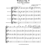 3 Waltzes, Op. 9 - Saxophone Quintet (SAATB)