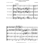 Easy Winners - Saxophone Quintet (SAATB)
