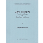 JAY ROZEN Portrait and Fugue - Tuba & Piano
