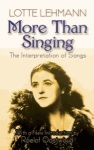 More Than Singing : The Interpretation of Songs - Text