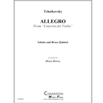 Allegro from 'Concerto for Violin' - Soloist and Brass Quintet