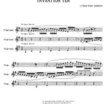 3-Part Invention No. 10 - Clarinet Trio