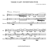 3-Part Invention No. 5 - Oboe, Clarinet and Bassoon