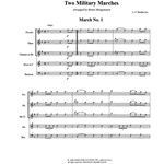 2 Military Marches - Woodwind Quintet