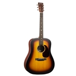 Martin DX2E Molly Turtle X Series Acoustic-Electric Guitar - Sunburt