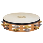 Meinl TAH2M-SNT Headed Recording-Combo Tambourine - Double Row, Mixed Jingles