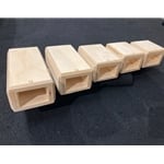 Woodblocks, Full Size, Set of 5