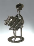 Accordionist Figurine