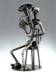 Tuba Player Figurine