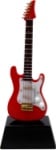 6" Red Electric Guitar on Stand