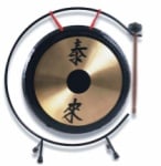 Rhythm Band RB1071 10" Gong with Mallet and Stand