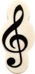 G Clef Shaped Eraser