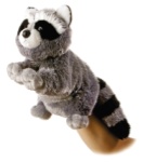 Aurora 12" Bandit Raccoon Puppet