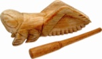WestCo SE7906 Wooden Cricket Rasp Sounder with Striker