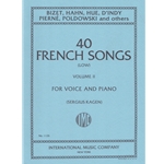 40 French Songs, Volume 2 - Low Voice and Piano