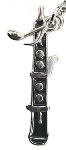 Charm/Zipper Pull - Oboe