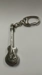 Pewter Gibson Guitar Keyring