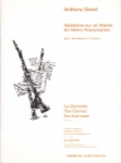 Variations on a Theme by Arzoumanov - Clarinet and Piano