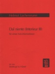 Dal Niente - Clarinet Unaccompanied