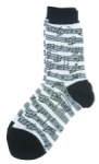 Ladies Sheet Music Socks