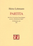 Partita on Bach and the Theme Regium - Clarinet Unaccompanied