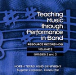 Teaching Music Through Performance in Band, Vol. 2 - Grades 2-3 CD