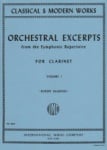 Orchestral Excerpts, Volume 1 - Clarinet