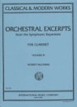 Orchestral Excerpts, Volume 3 - Clarinet