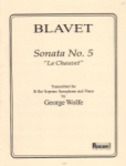 Sonata No. 5, "La Chauvet" - Soprano Sax and Piano