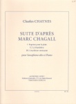 Suite d'Apres Marc Chagall - Alto Sax and Piano