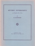 Reverie Interrompue - Alto Sax and Piano