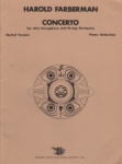 Concerto - Alto Sax and Piano