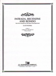 Intrada, Recitative, and Rondo - Alto Sax and Piano