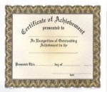 Achievement Certificates - Generic