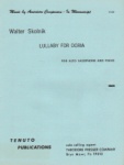 Lullaby for Doria - Alto Sax and Piano