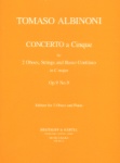Concerto in C Major Op. 9 No. 9 - Oboe Duet and Piano