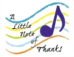 A Note of Thanks Boxed Cards