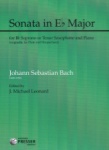 Sonata in E-flat Major BWV 1031- Tenor Sax and Piano