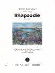 Rhapsodie - Baritone Sax and Piano