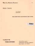 Elegy - Baritone Sax and Piano