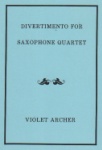 Divertimento - Sax Quartet SATB