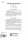 Fanfare, Air, and Finale (Score Only) - Sax Quartet SATB