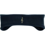 Blue Fleece G-Clef Headband