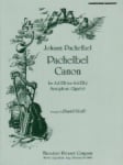 Pachelbel Canon - Sax Quartet SATB/AATB