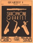 Quartet No. 1 - Sax Quartet SATB