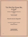 Go Not Far from Me, O God - Sax Ensemble