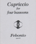 Capriccio, Op. 13 - Bassoon Quartet