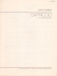 Capriccio - Flute, Clarinet, and Percussion (Score)
